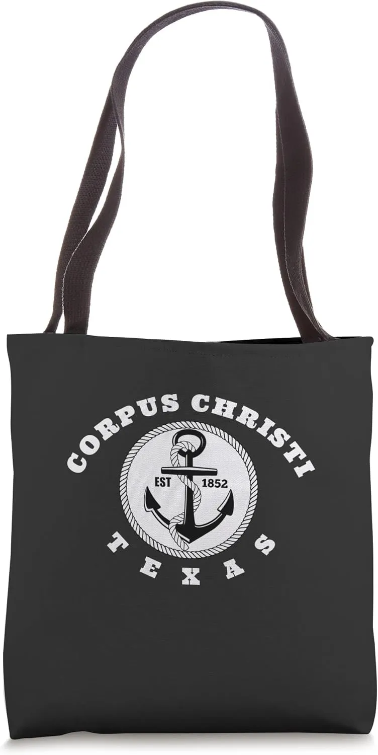Corpus Christi Nautical Tote Bag