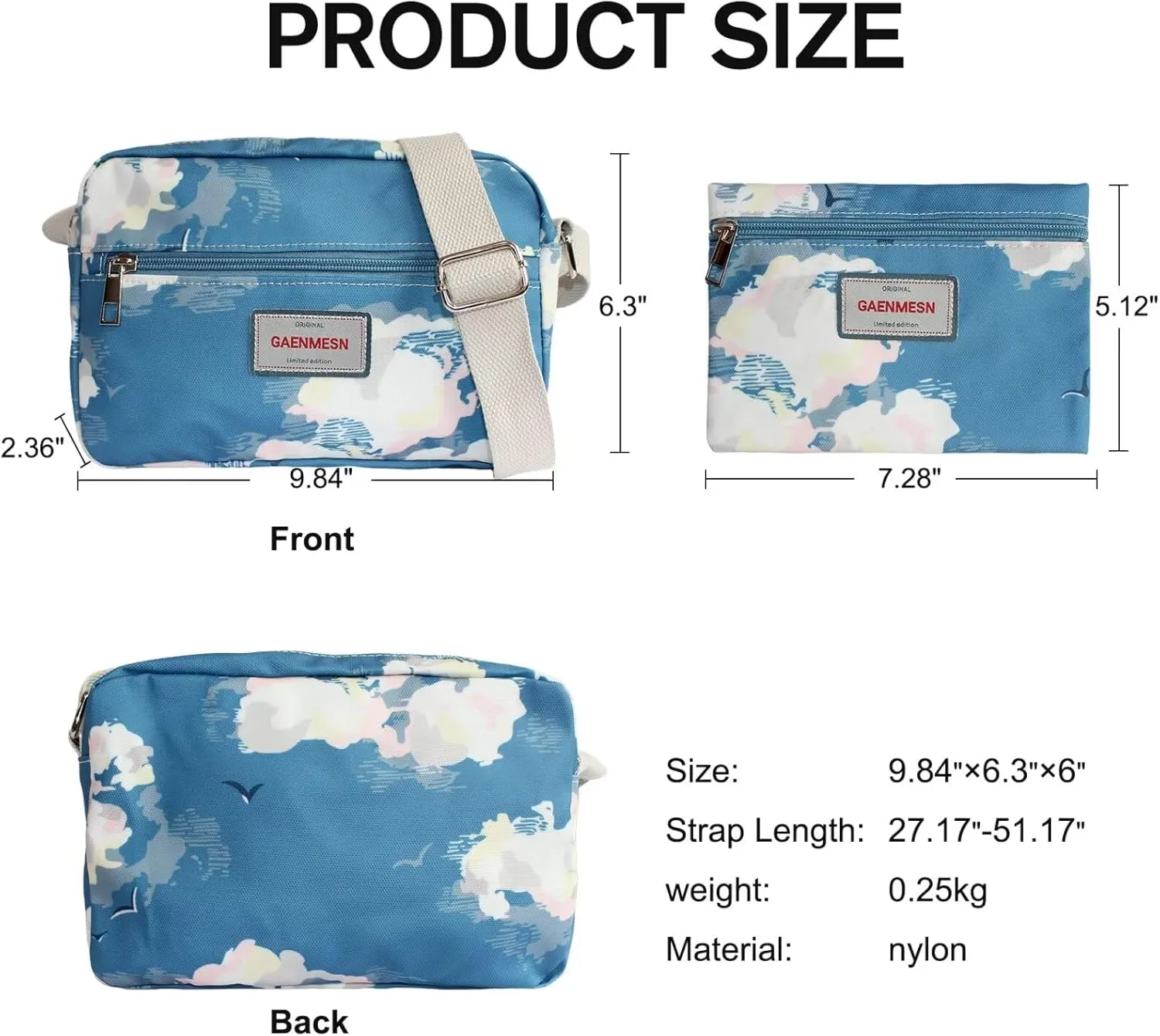 Cross body Bags for Women Lightweight Mini Crossbody Bags Everyday Bag Small Purses Travel Shoulder Bag Ladies Handbags