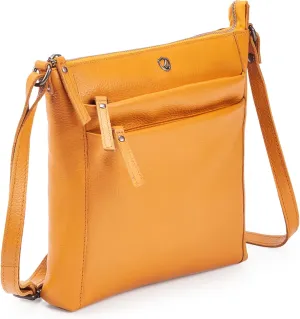 Crossbody Bag for Women Trendy Real Leather Purse Small Soft Pebbled Handbags Crossover Shoulder Pocketbook