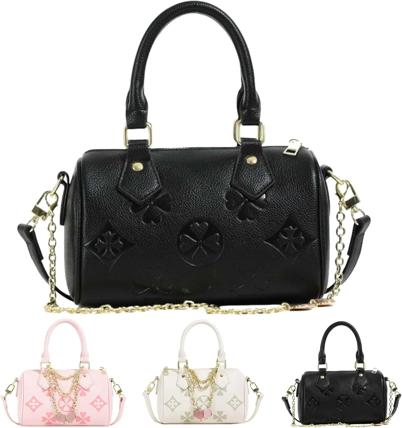 Crossbody Bags for Women Trendy Fashion Floral Pattern Large Tote Shoulder Bag Purse for Daily Use Work Shopping Party