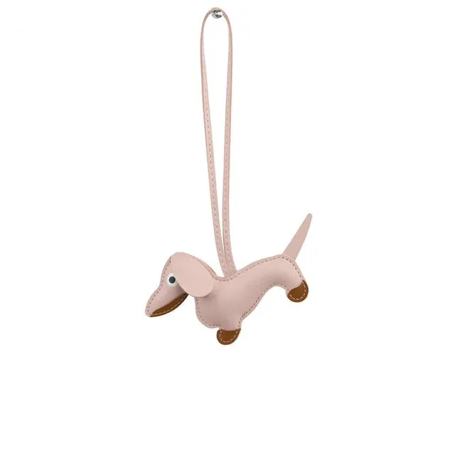 Dachshund PU Leather Keychain I Key Holder Accessories