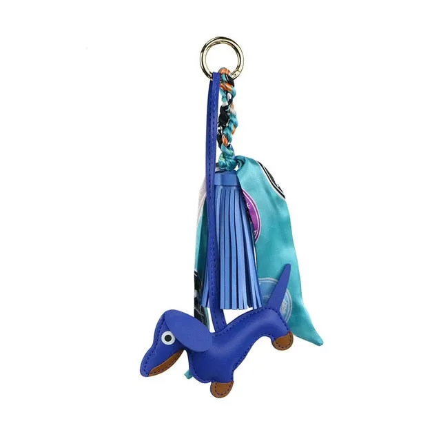 Dachshund PU Leather Keychain I Key Holder Accessories