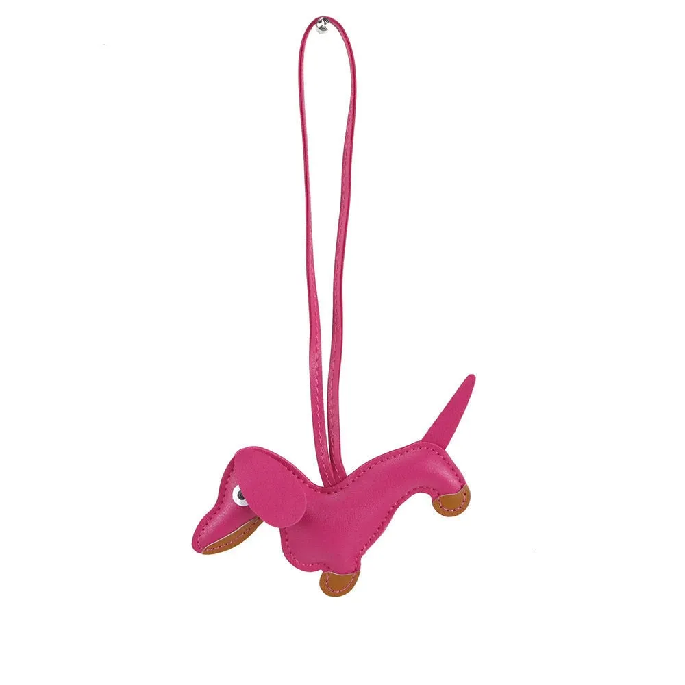 Dachshund PU Leather Keychain I Key Holder Accessories