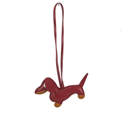 Dachshund PU Leather Keychain I Key Holder Accessories