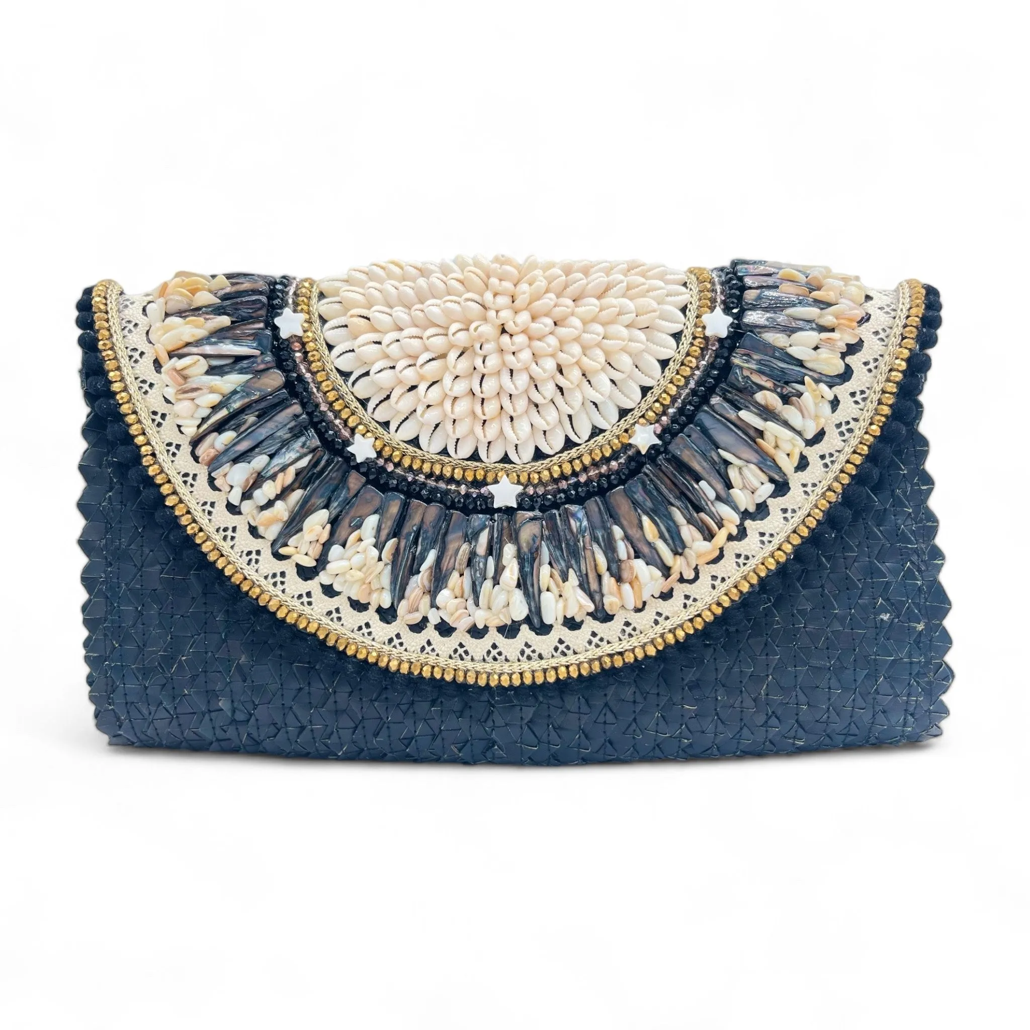 Dallas Star Palm Leaf Handbag