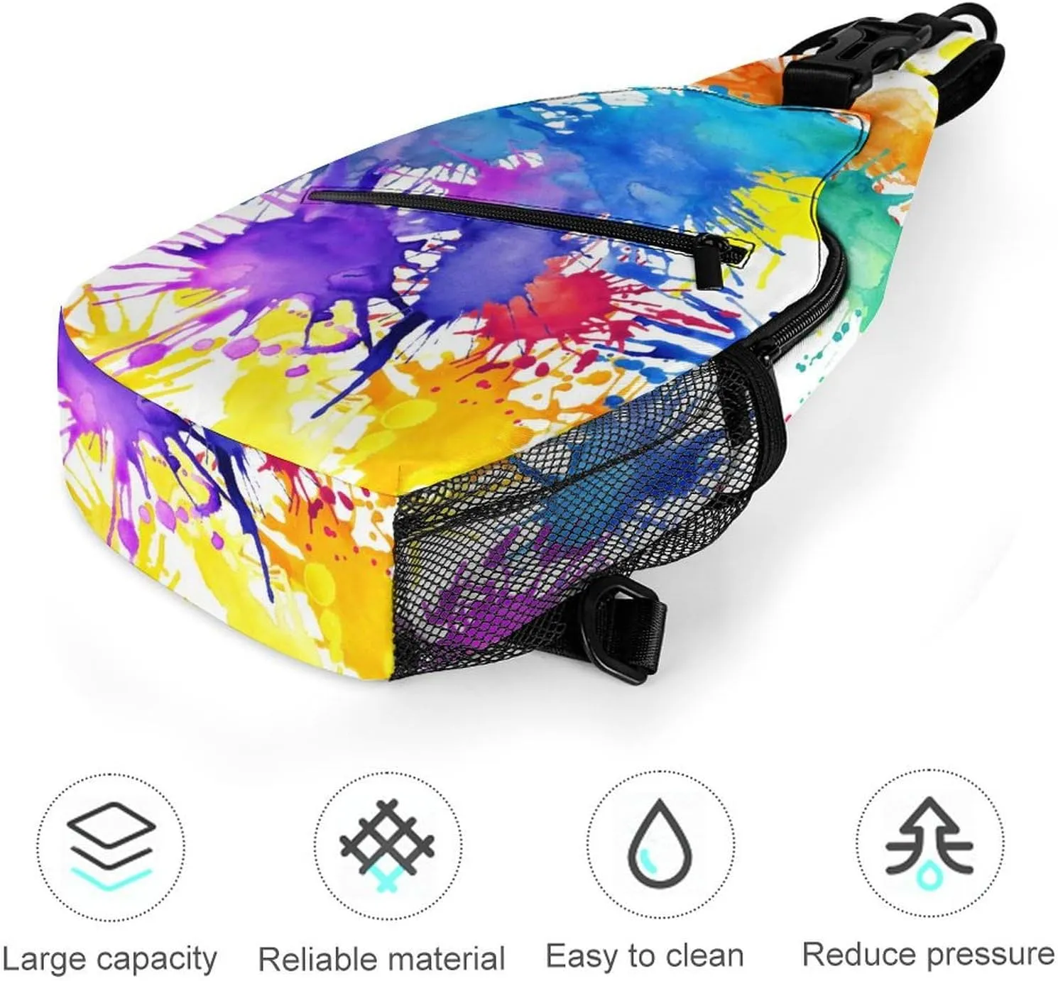 Dalmatians Pattern Versatile And Convenient Multipurpose Crossbody Bag - Perfect for Travel And Hiking