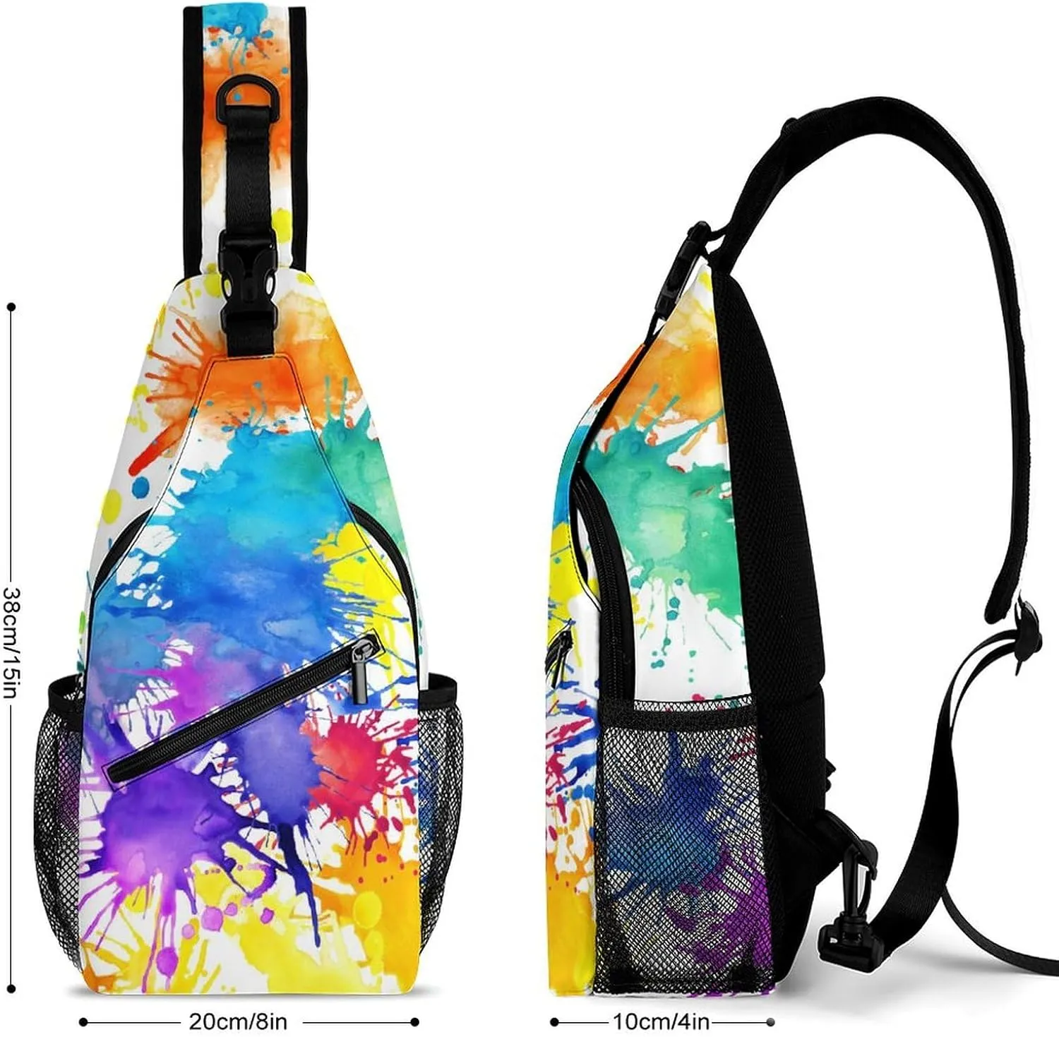 Dalmatians Pattern Versatile And Convenient Multipurpose Crossbody Bag - Perfect for Travel And Hiking