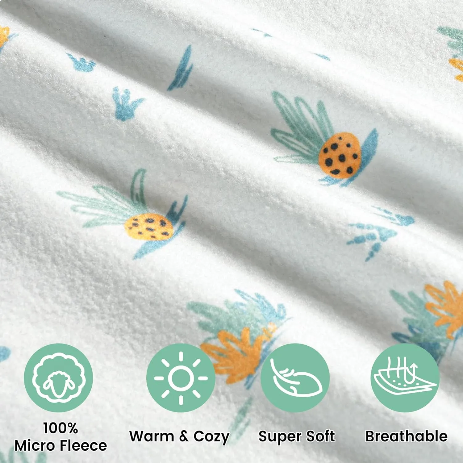 david's kids Micro Fleece Baby Sleep Sack 6-12 Months, Soft Warm Baby Wearable Blankets with 2-Way Zipper, 2 Pack Comfy Sleeping Bags for Infant Newborn Boys Girls Neutral, Medium Size, Dinosaur
