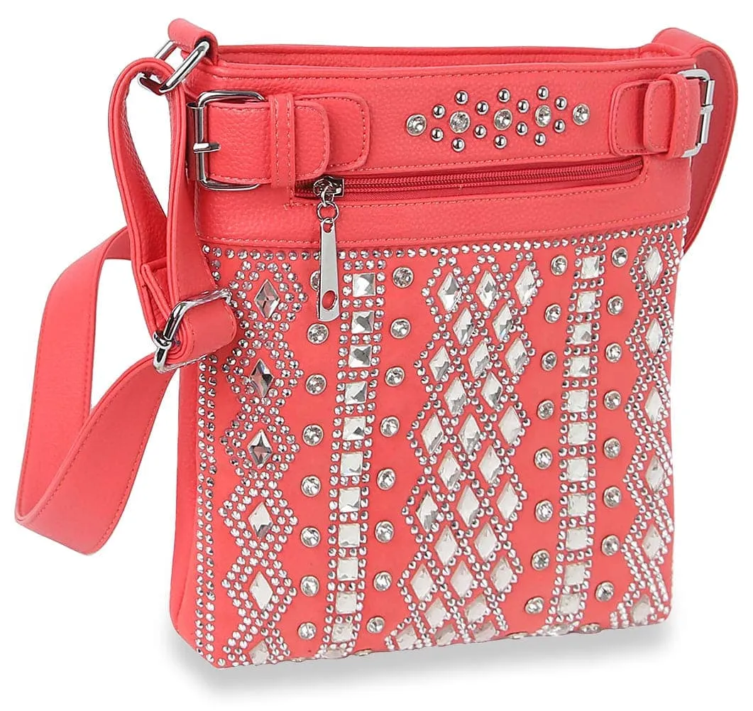 Dazzling Pattern Crossbody Sling
