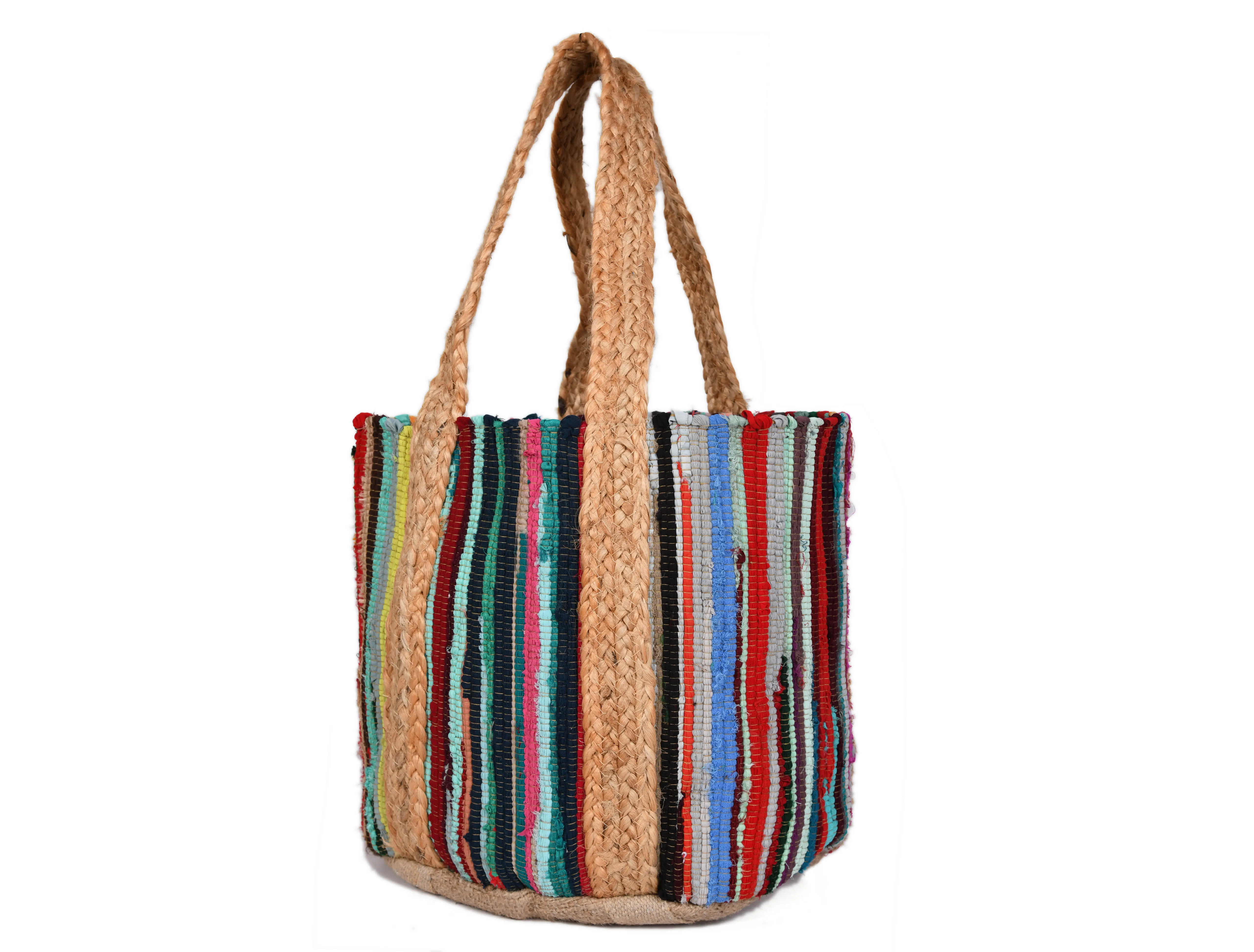 Desert Sunset Jute Tote Bag