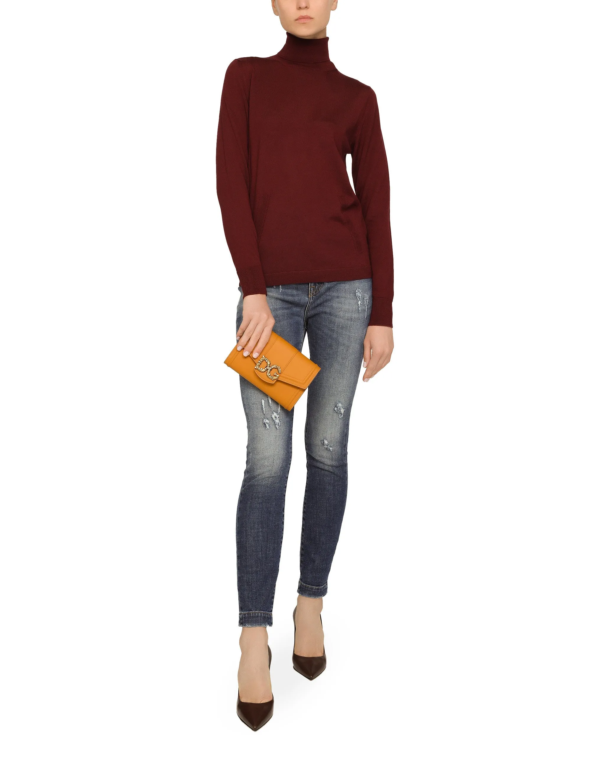 DG AMORE MINIBAG IN CALFSKIN