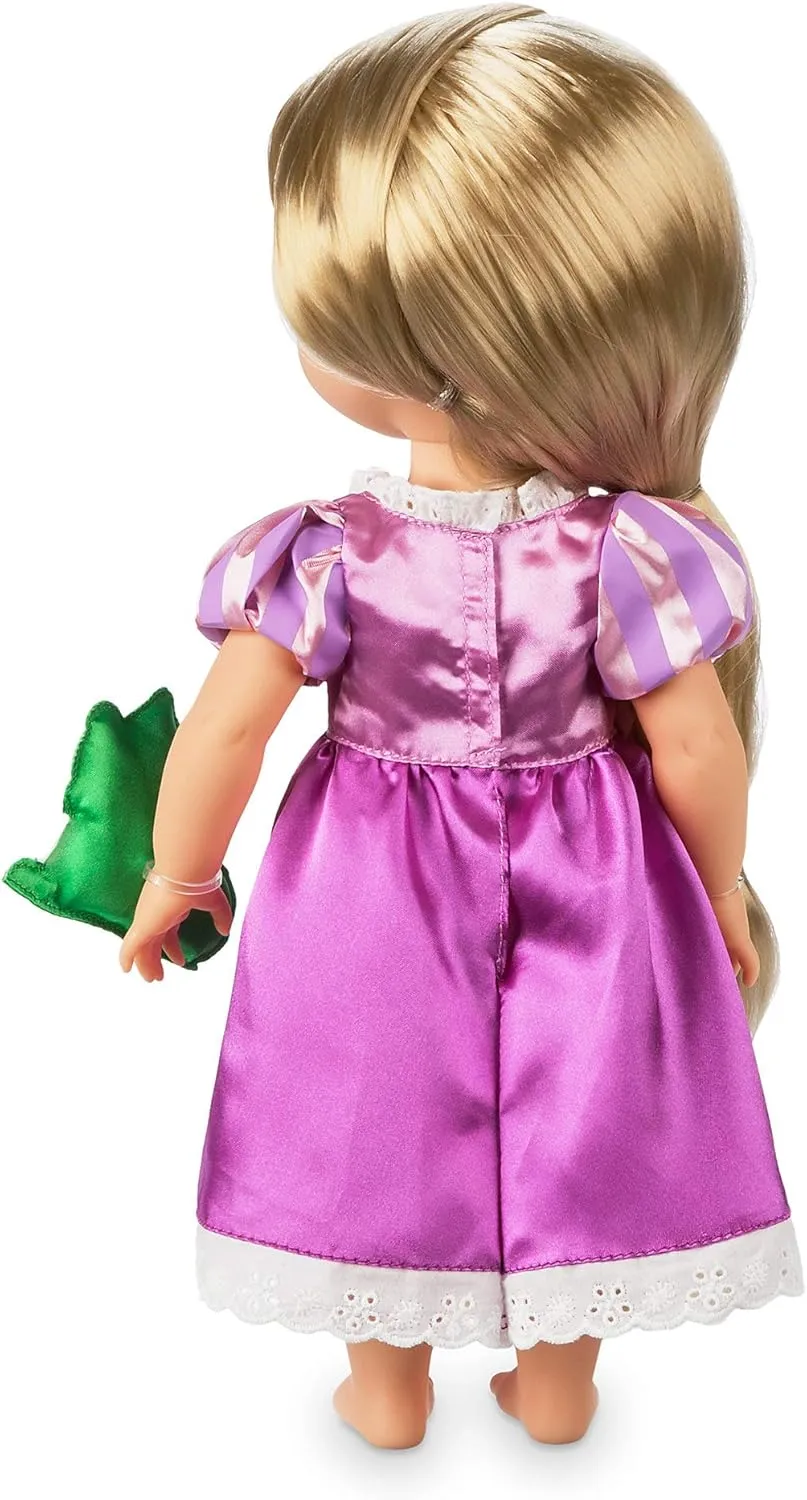 Disney Store Official Animators' Collection Rapunzel Doll, Tangled, 16 Inches, Includes Pascal with Molded Details, Fully Posable Toy in Satin Dress - Suitable for Ages 3  Toy Figure