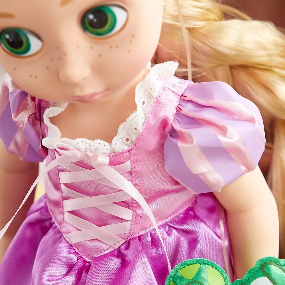 Disney Store Official Animators' Collection Rapunzel Doll, Tangled, 16 Inches, Includes Pascal with Molded Details, Fully Posable Toy in Satin Dress - Suitable for Ages 3  Toy Figure