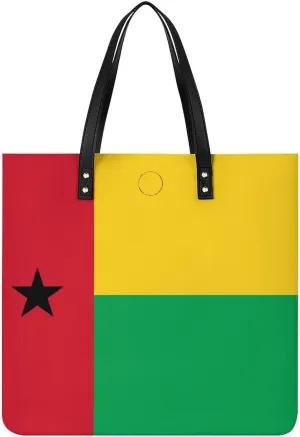 Djibouti Flag Women's Fashionable Leather Tote Bag Versatile Purse for Work and Leisure