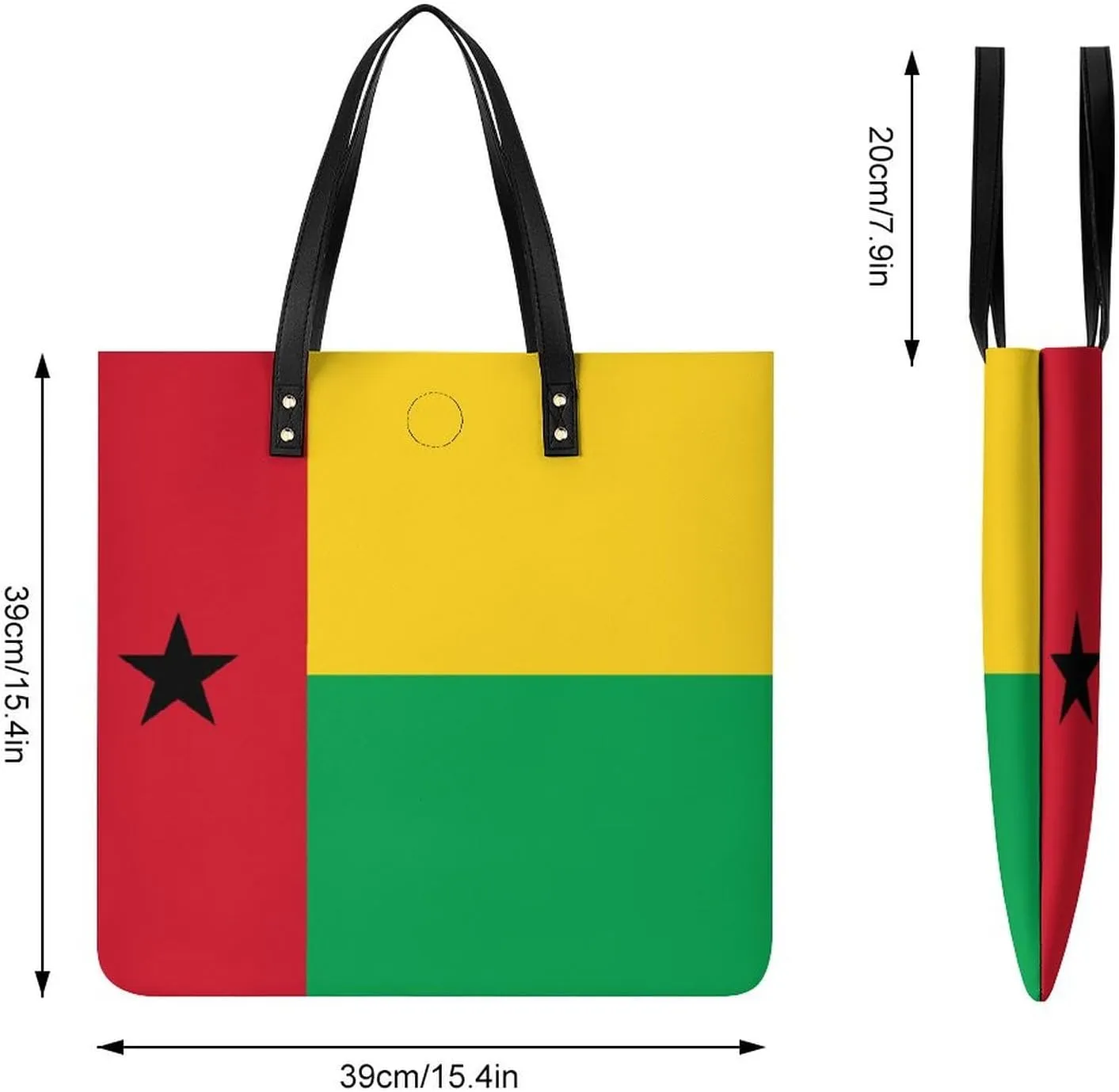 Djibouti Flag Women's Fashionable Leather Tote Bag Versatile Purse for Work and Leisure