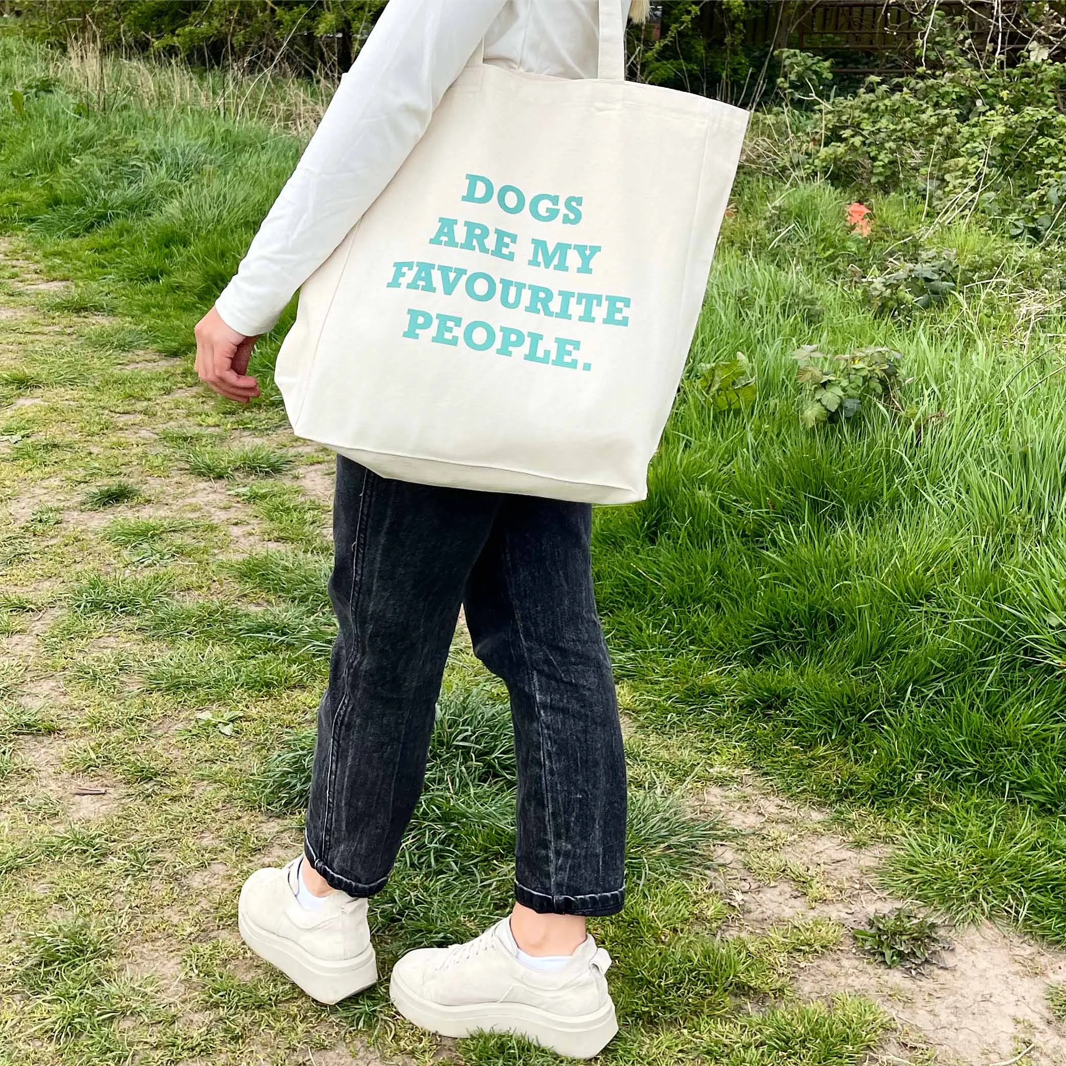 Dogs Are My Favourite People Tote