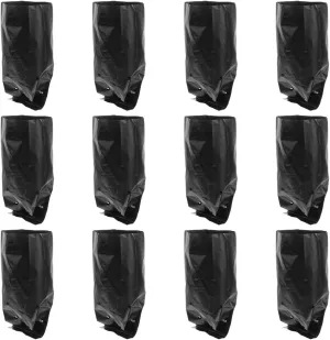 DOITOOL Plastic Nursery Bags for Plants: 100PCS Plant Grow Bags Nursing Growing Pouch for Fruit Tree, Flower, Starting Seeds Saplings - 3.9 x 9.4 inches