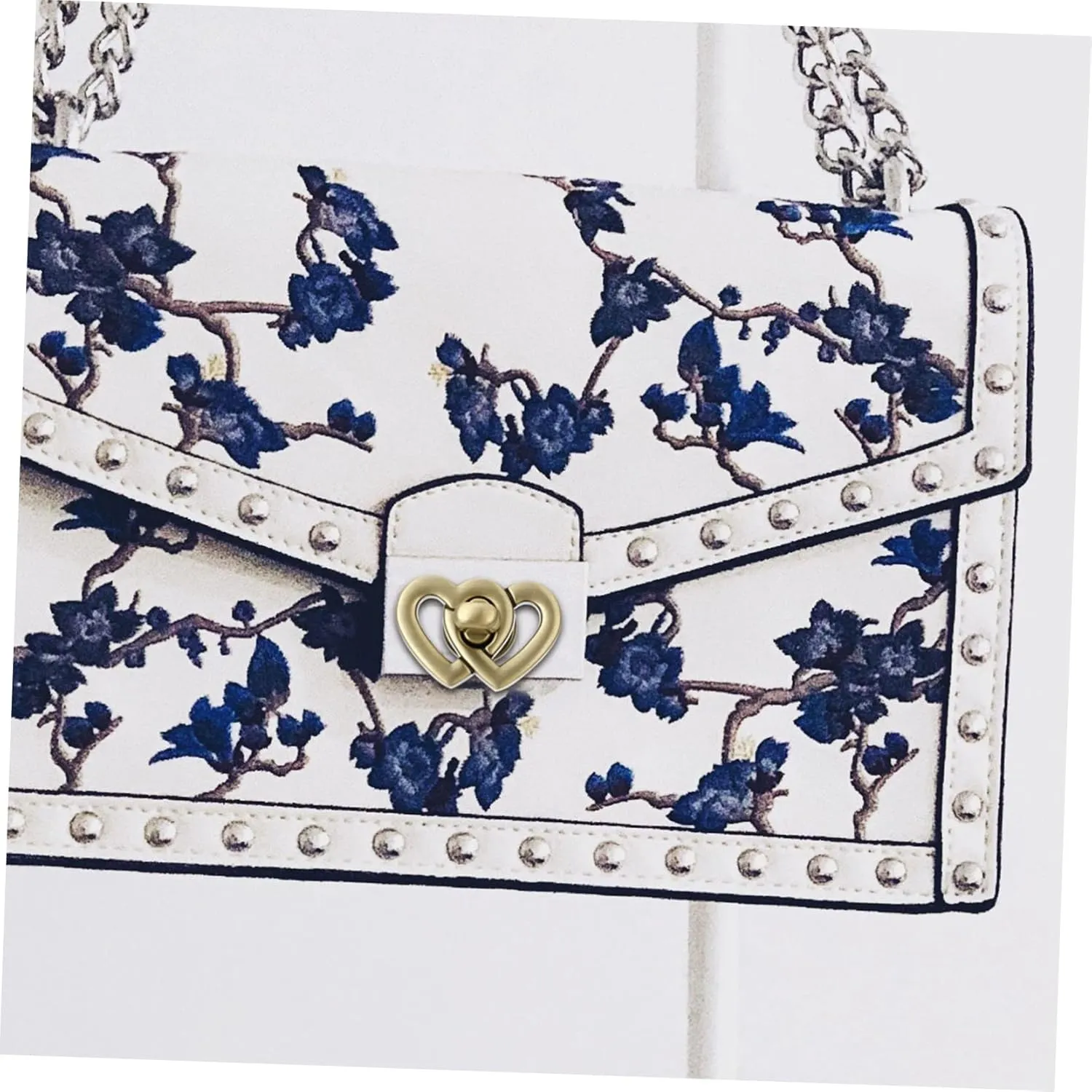 DOITOOL Sets Metal Turn Locks Travel Locks Handbag Accessories Purse Bag for Women's Handbags Pcs