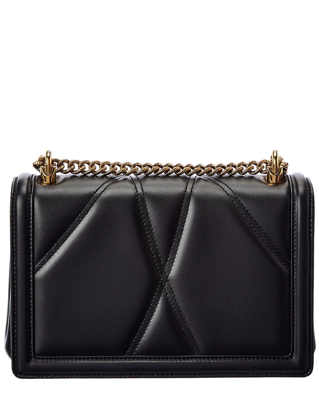Dolce & Gabbana Devotion Leather Shoulder Bag