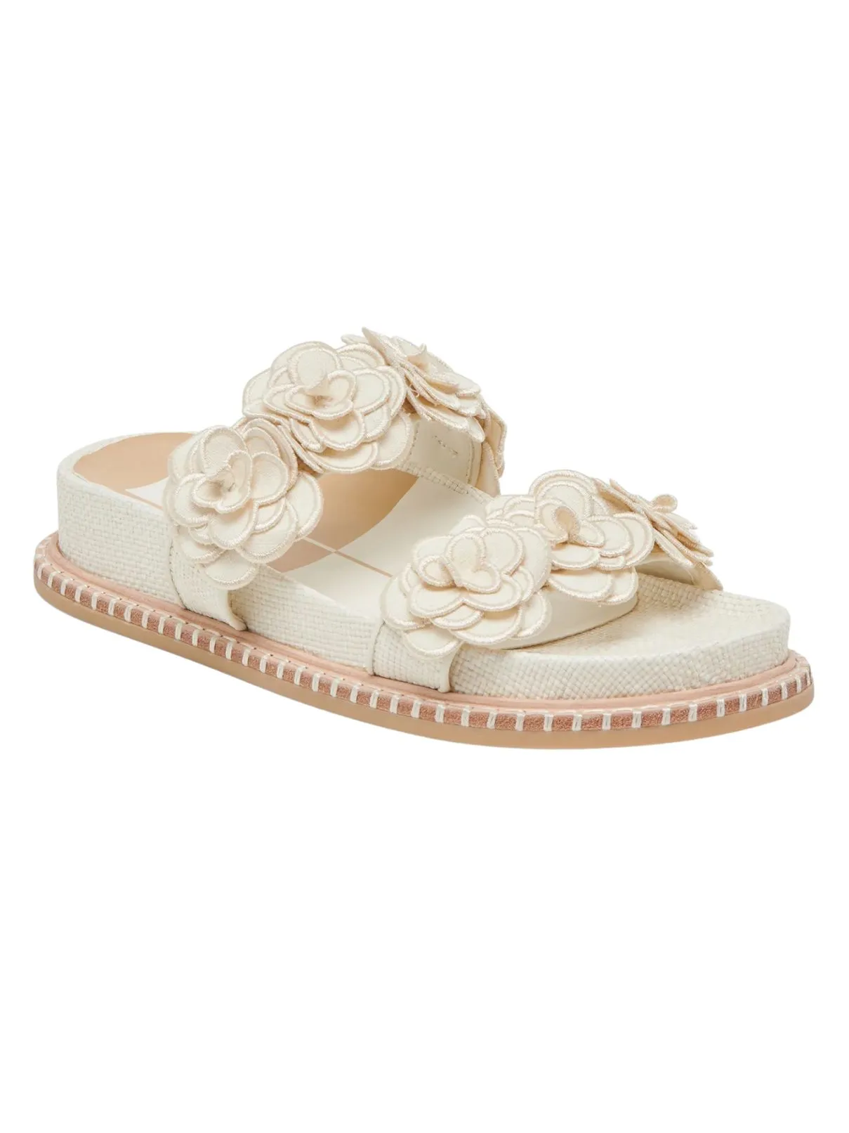 Dolce Vita Sherla Sandal in White Raffia