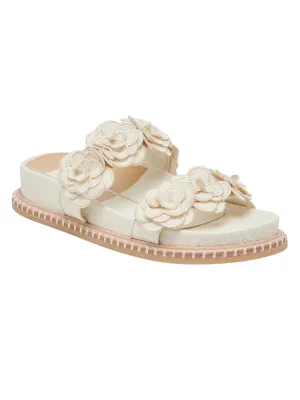 Dolce Vita Sherla Sandal in White Raffia