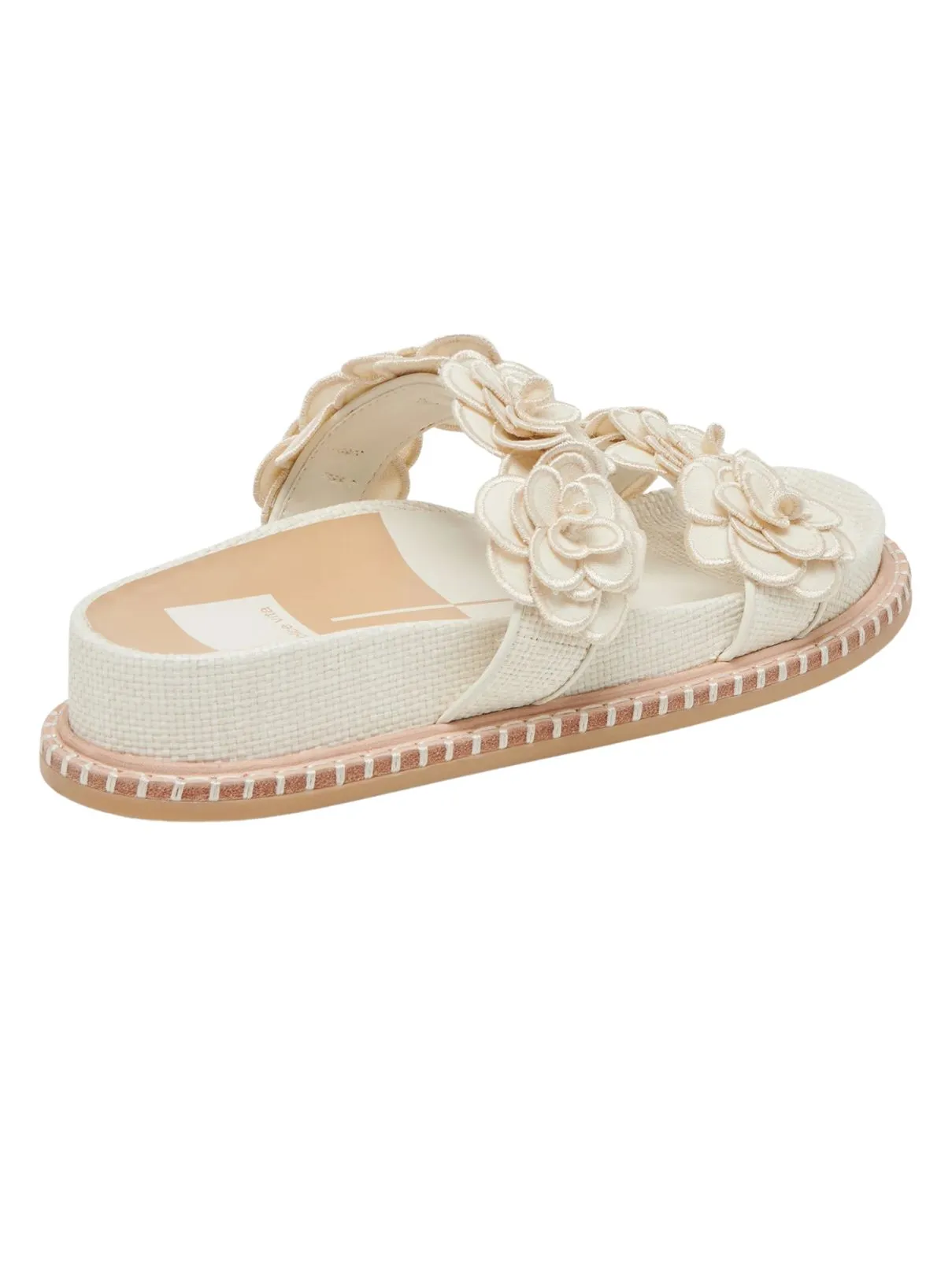 Dolce Vita Sherla Sandal in White Raffia