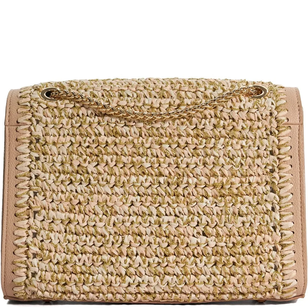 Dune Delphinium Hand Bag
