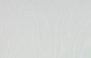 Elegant Swirling White Cotton Brocade (Made in Switzerland)