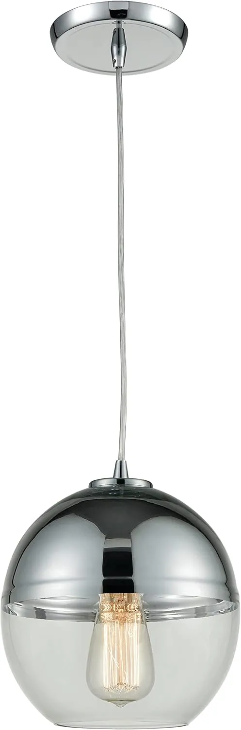 Elk Home 10492/1 Revelo 8'' Wide 1-Light Mini Pendant in Polished Chrome