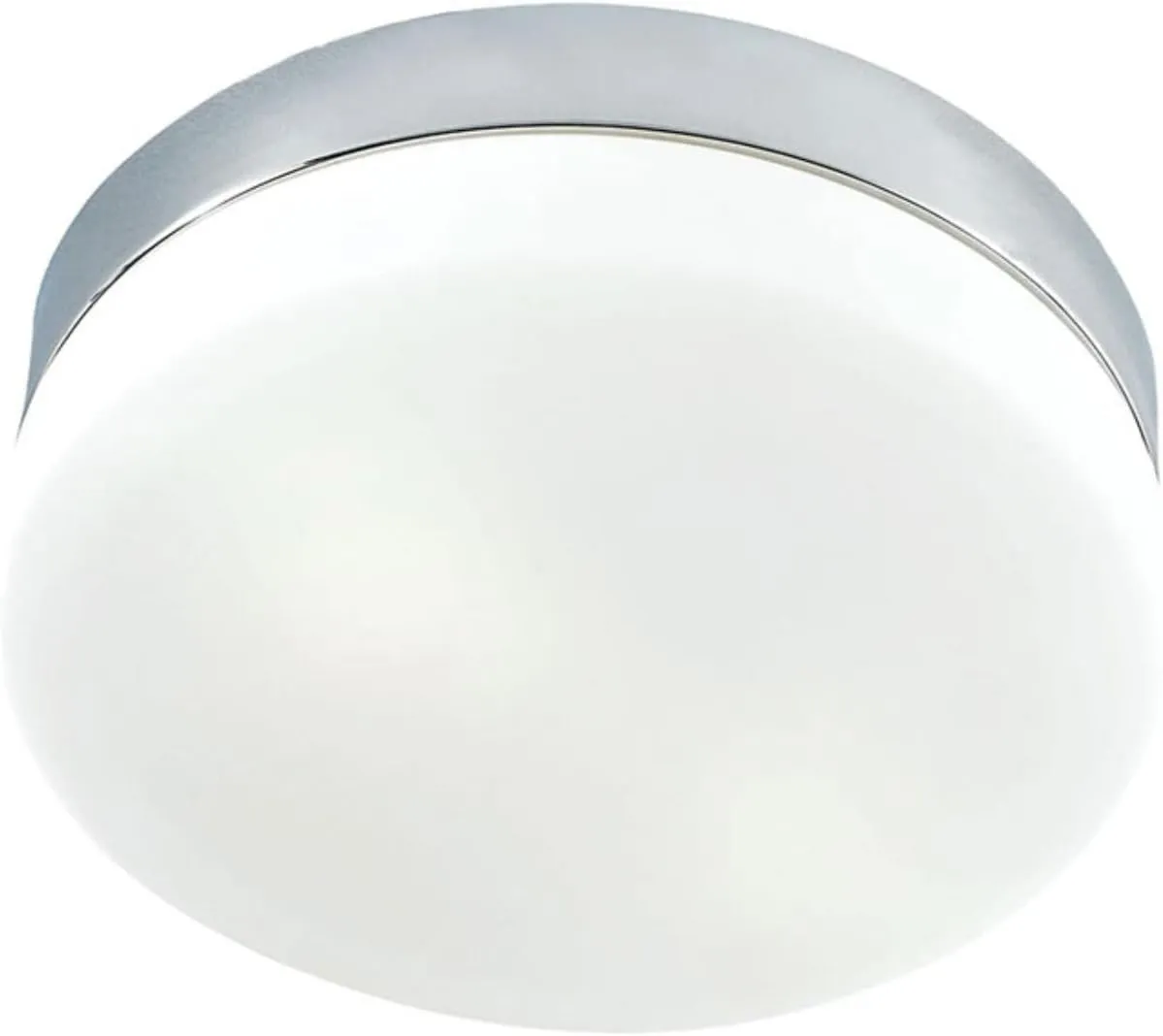 Elk Home FML1050-10-15 Disc LED 11'' Wide 1-Light Flush Mount with Chrome Finish