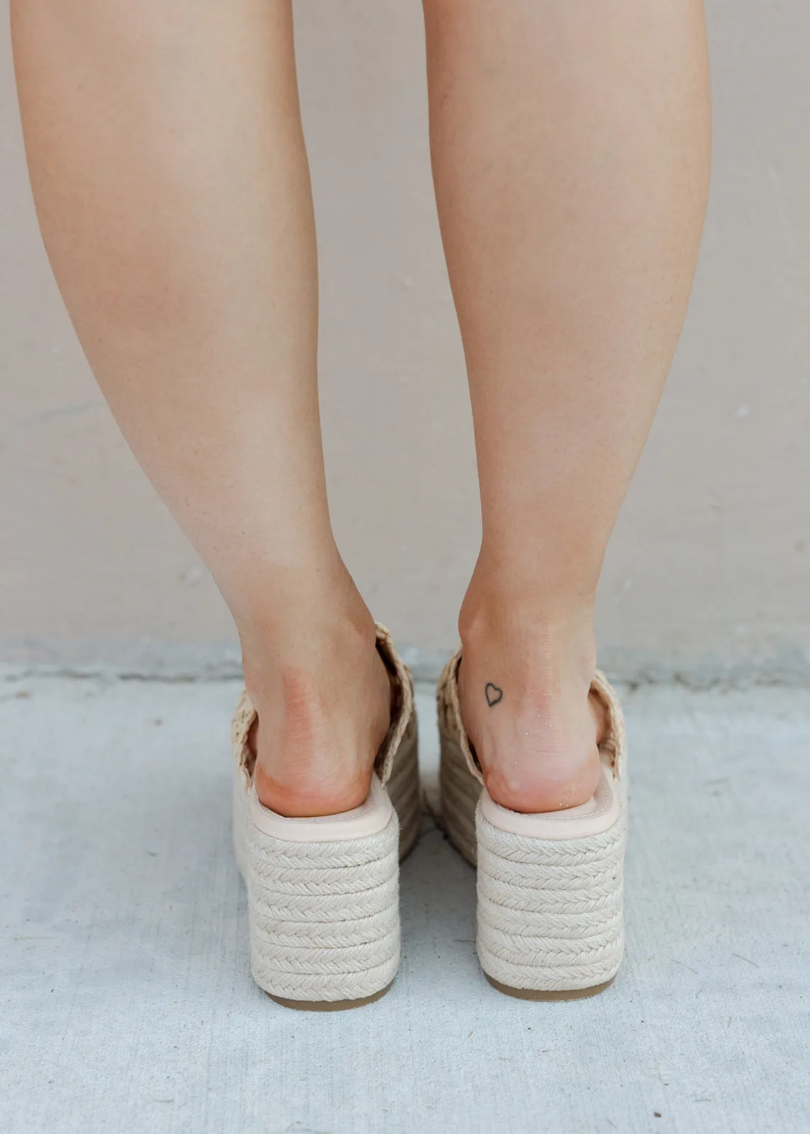 Errands Raffia Espadrille Platform Sandal