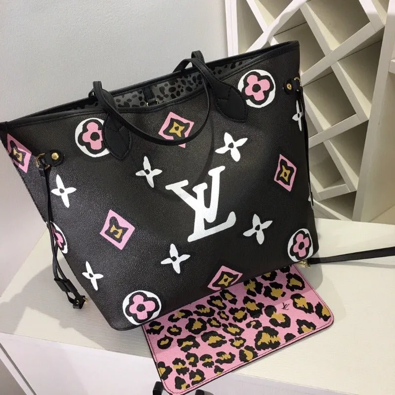 ESMEE - Giant Wild At Heart Neverfull MM Black