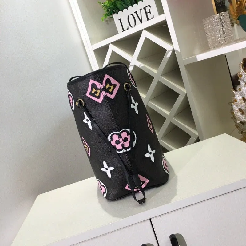ESMEE - Giant Wild At Heart Neverfull MM Black