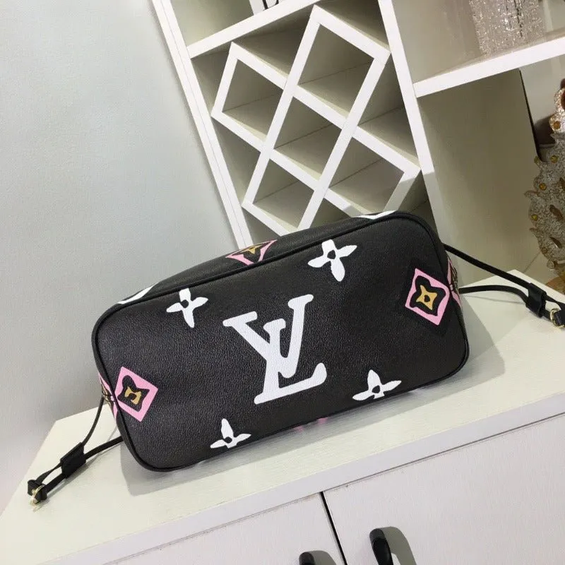 ESMEE - Giant Wild At Heart Neverfull MM Black