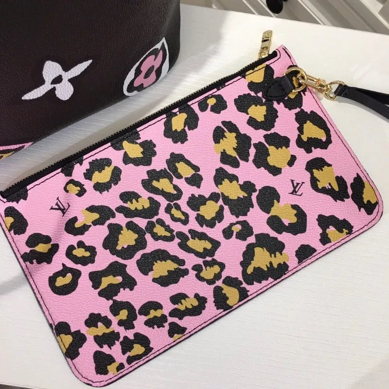 ESMEE - Giant Wild At Heart Neverfull MM Black