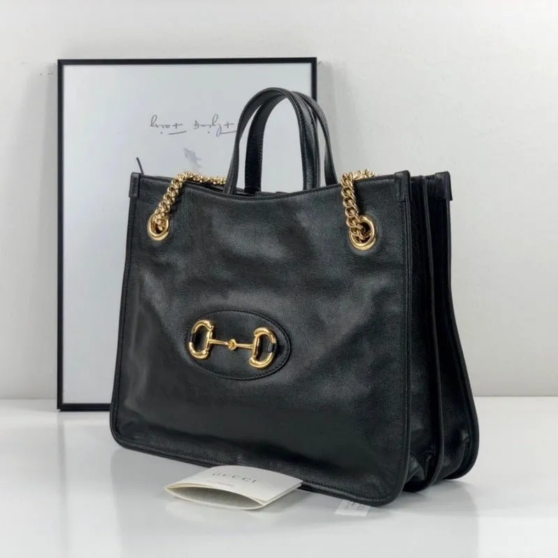 ESMEE - Horsebit Tote Bag Black