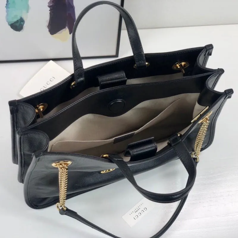 ESMEE - Horsebit Tote Bag Black