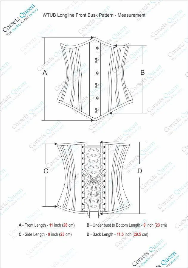 Ewa Brocade Waist Training Corset