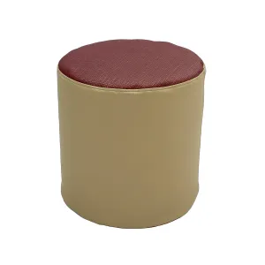 Factory Direct Partners 12802-247 Limited Edition Designer 18" Round Bean Bag Pouf - Raffia Oscar/Sand