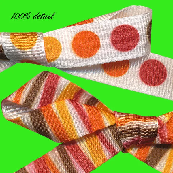 Fall Ribbons Set