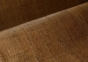 Farini Raffia Ochre Wallpaper | Arte Europe
