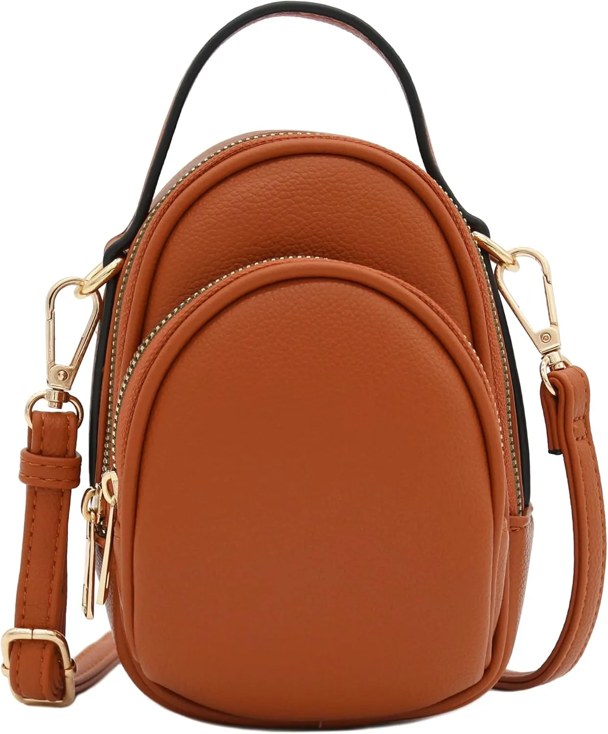 FashionPuzzle Two Compartment Mini Crossbody Bag