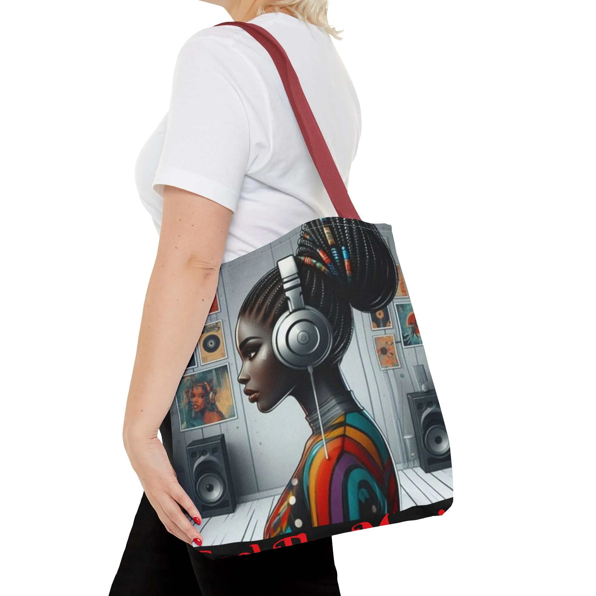 Feel The Music Tote Bag (AOP) #FM4