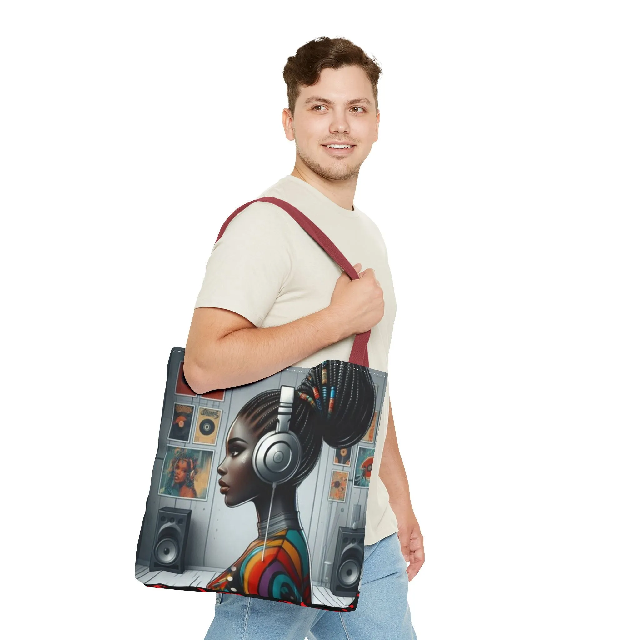 Feel The Music Tote Bag (AOP) #FM4