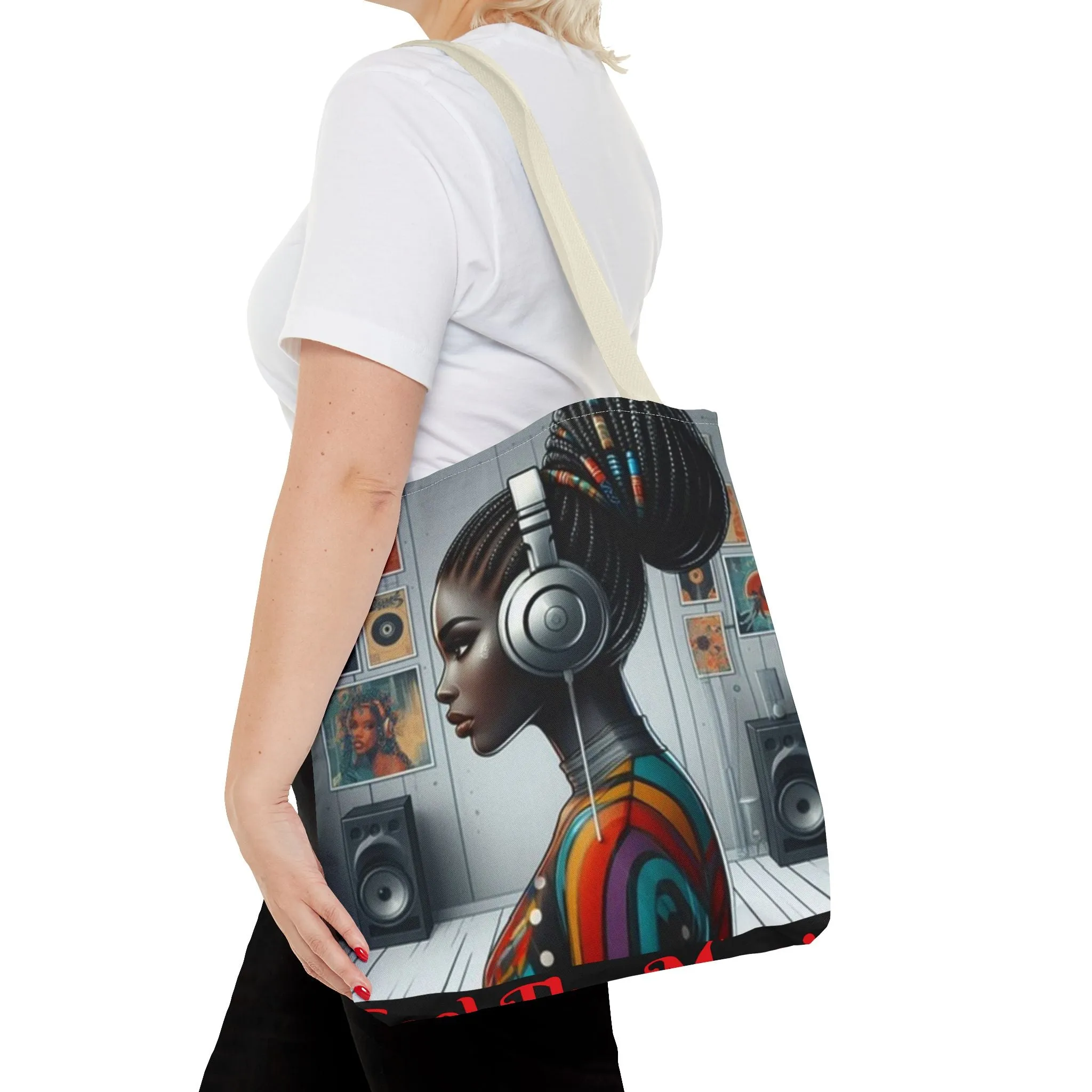 Feel The Music Tote Bag (AOP) #FM4