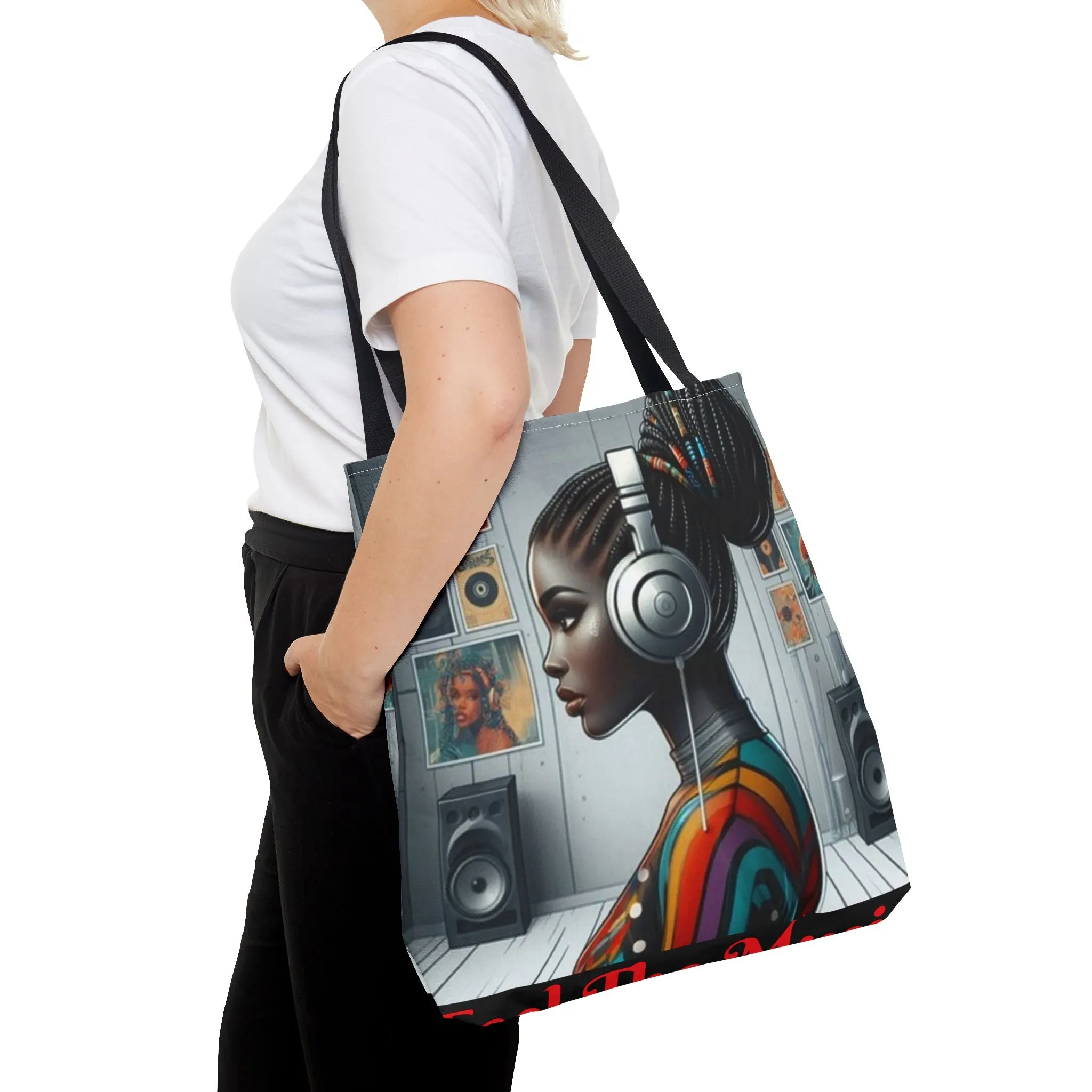 Feel The Music Tote Bag (AOP) #FM4