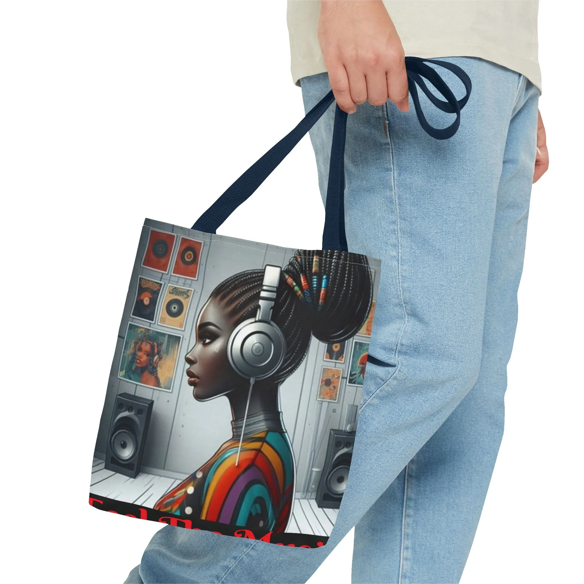 Feel The Music Tote Bag (AOP) #FM4