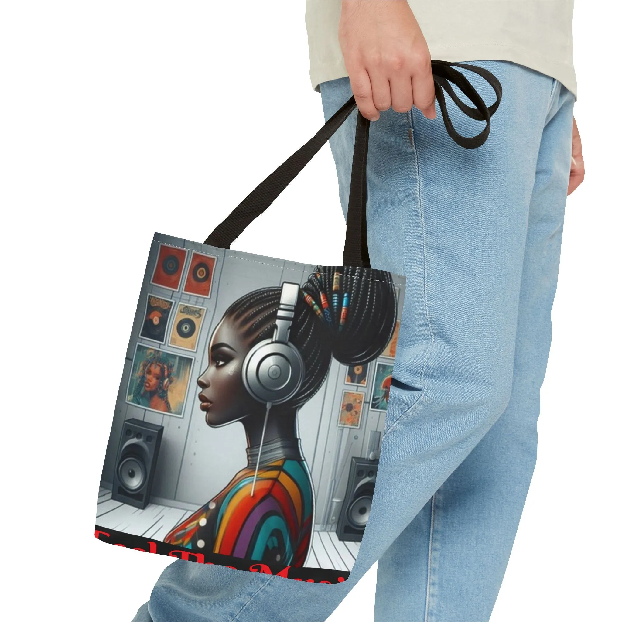 Feel The Music Tote Bag (AOP) #FM4