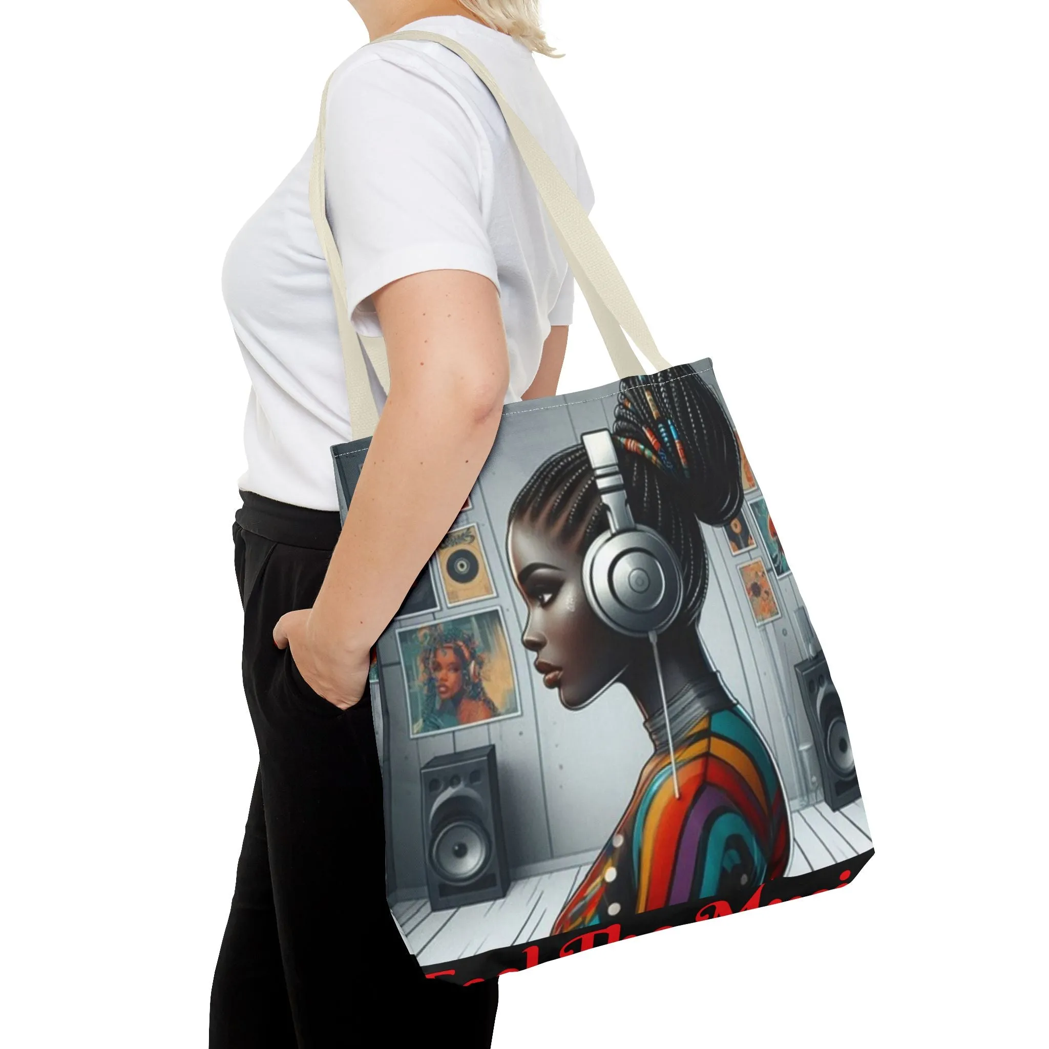 Feel The Music Tote Bag (AOP) #FM4