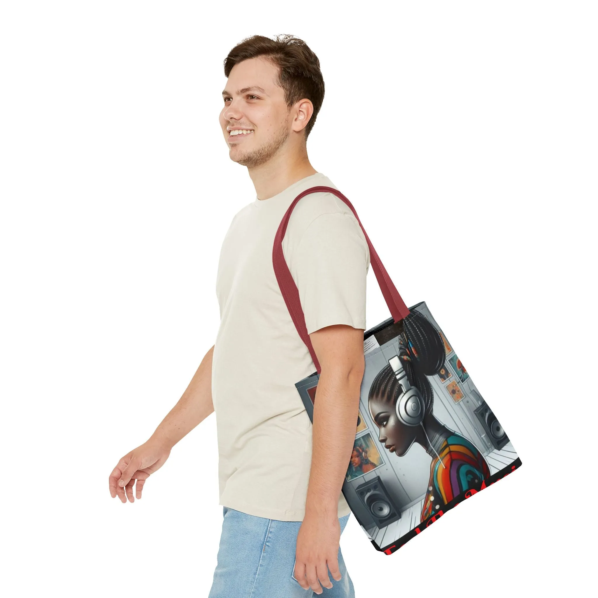 Feel The Music Tote Bag (AOP) #FM4
